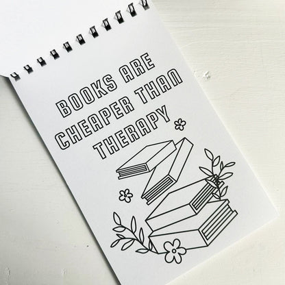 Skorter | Booklover Coloring Book