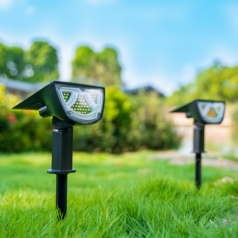 Skorter | Solar LED Spotlight – Outdoor lighting with solar panel for garden and pathways