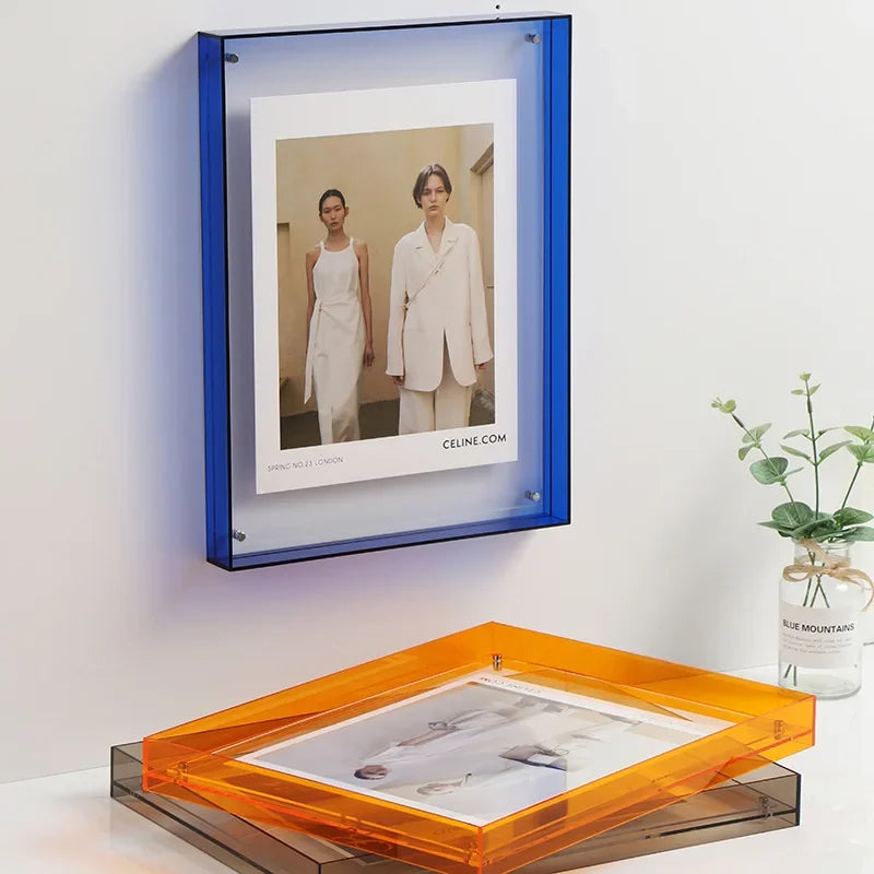 Skorter | ColorPop Transparent Photo Frame