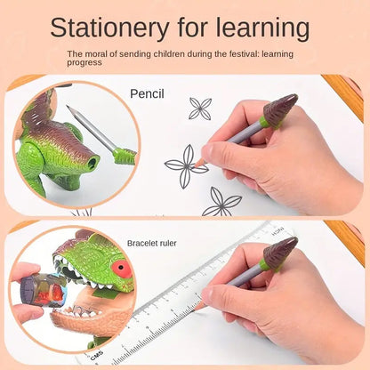 Skorter | 5-in-1 Dinosaur Stationery Set