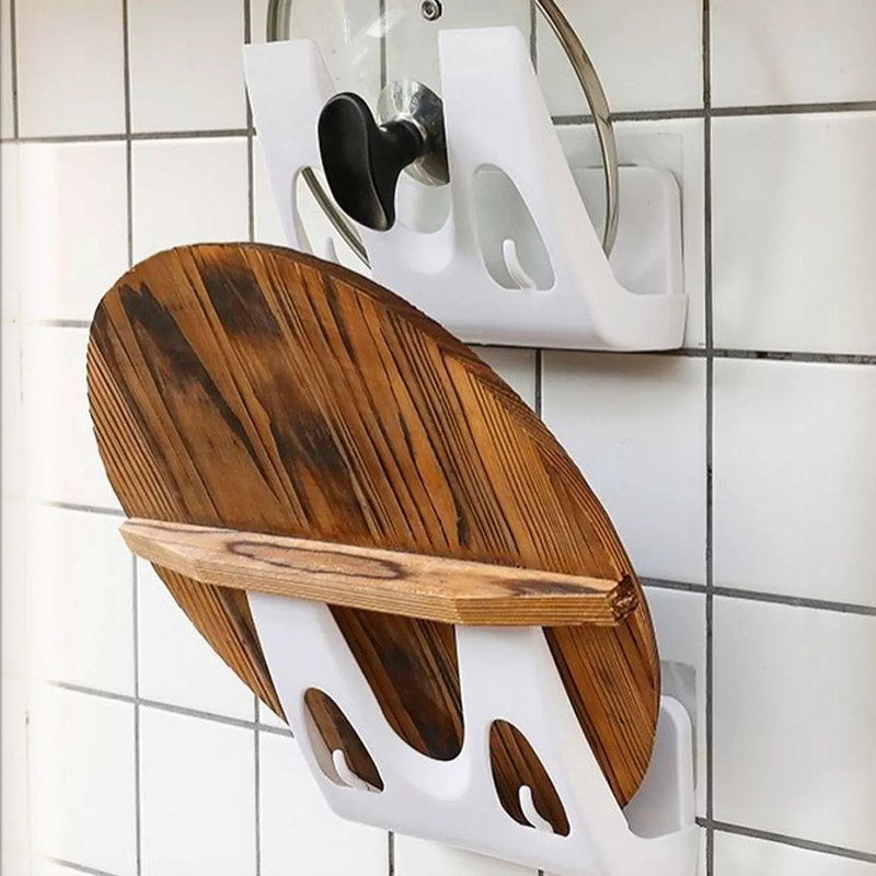 skorter | Double Hook Pot Lid Rack