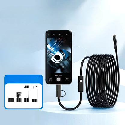 Skorter | Endoscope Inspection Camera For Phone - Waterproof and Flexible HD Cam with Led Lights