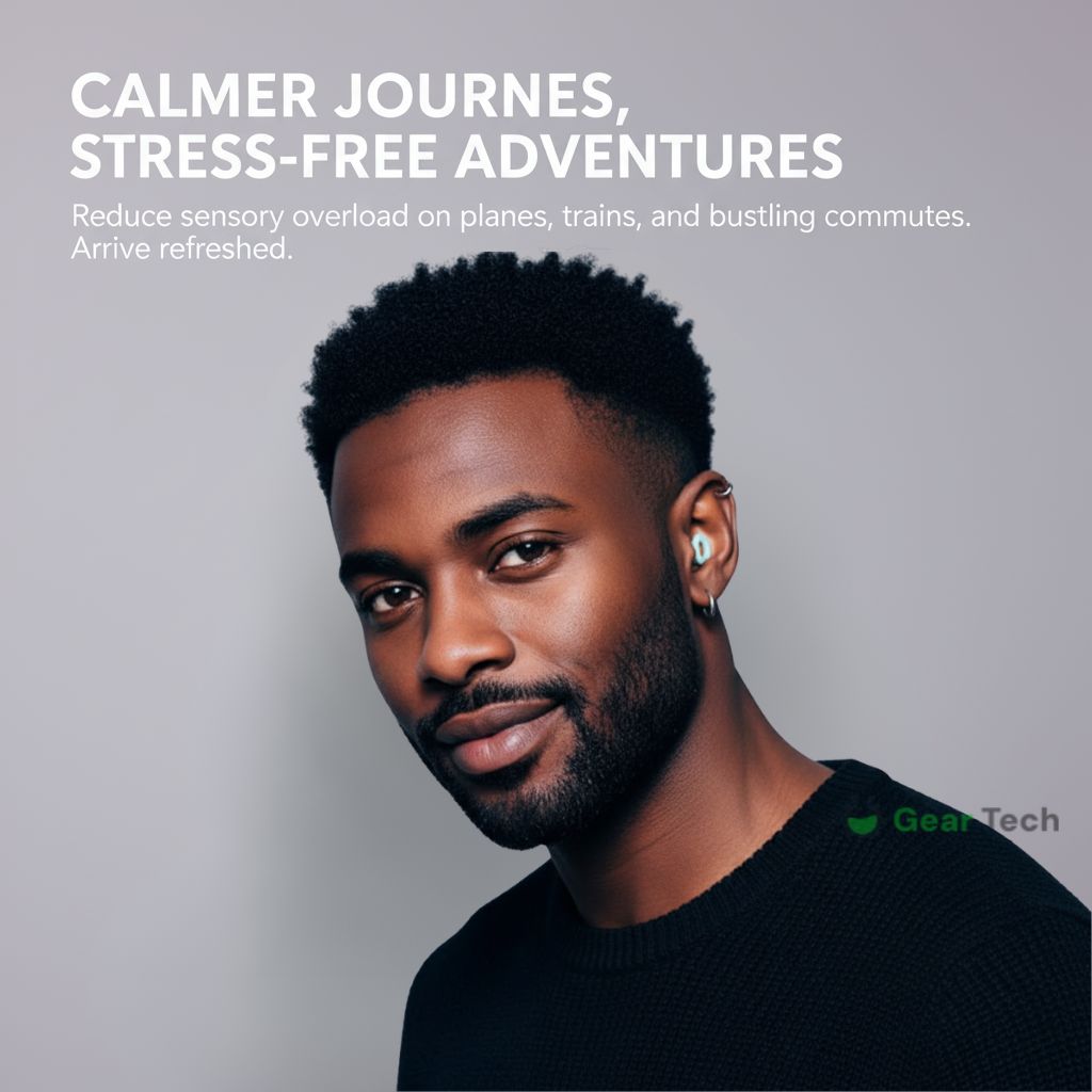 Skorter | AuraCalm™ Harmony | Reusable Noise Cancelling Earplugs for Sleeping, Focus and Noise Sensitivity