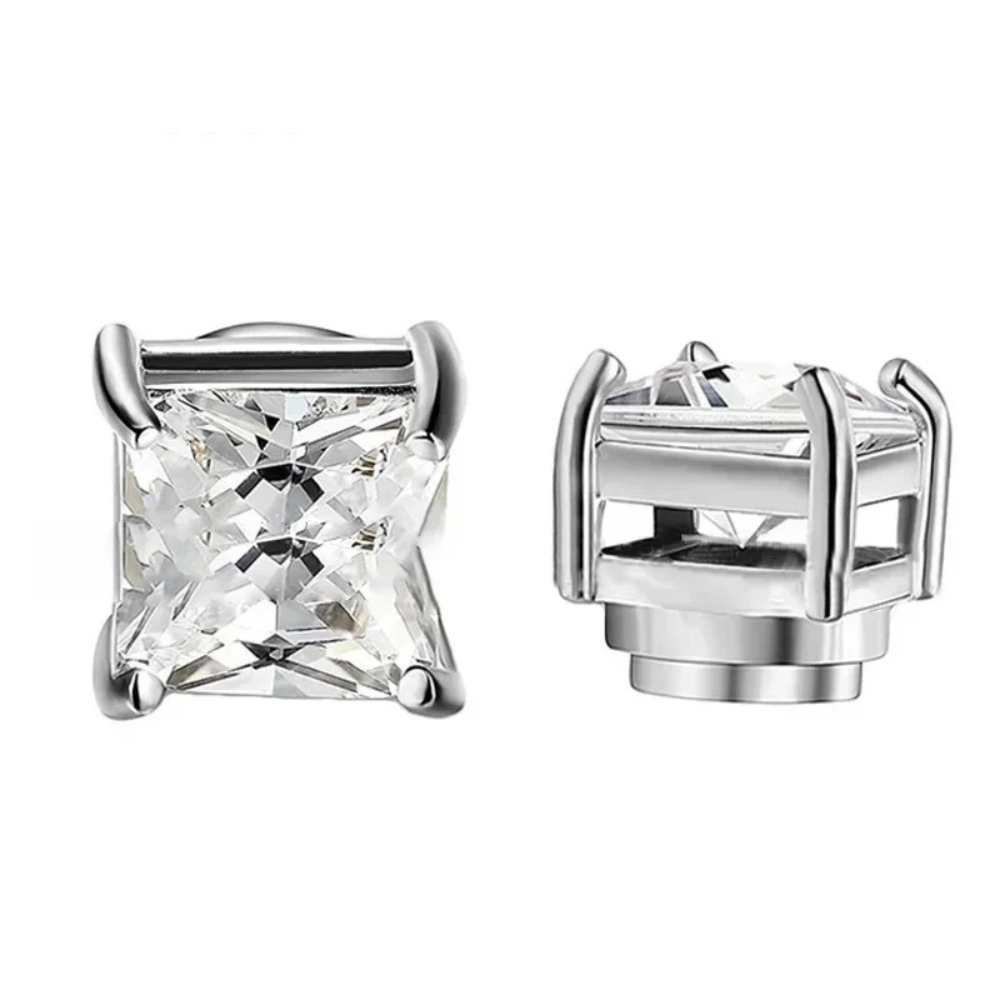 Skorter | Premium Unisex Magnetic Crystal Design Stud Earrings