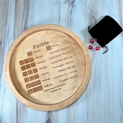 Skorter | Farkle Dice Tray
