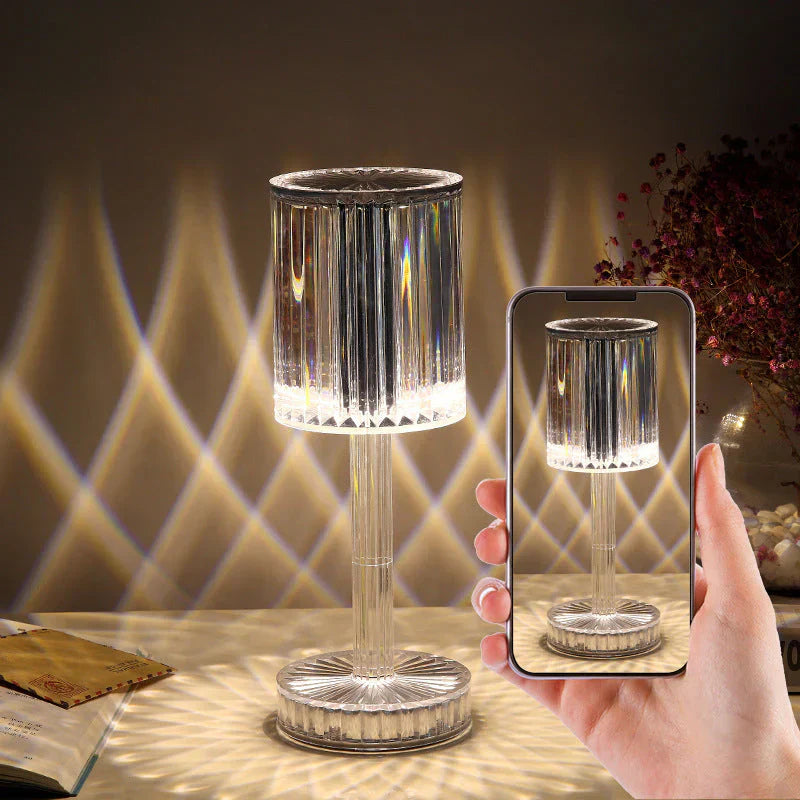 Skorter | Dimmable Crystal Table Lamp With Modern Design