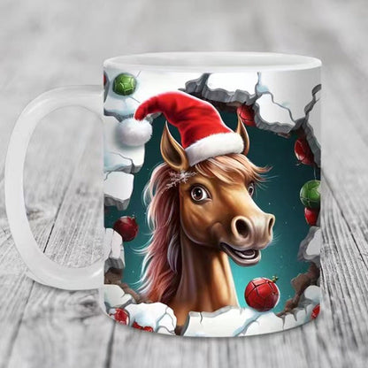 skorter | Christmas Animal Pattern Mug