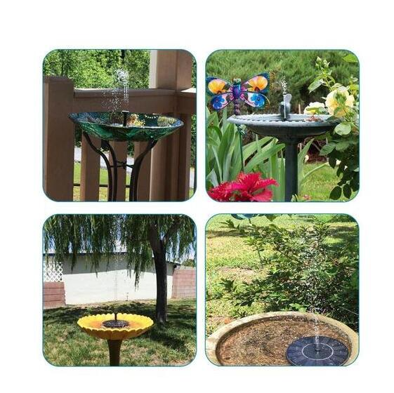 Skorter | Solar-powered water bubbler for bird baths – bubble fountain with solar panel