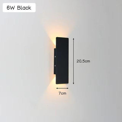 Skorter | Light - Modern weatherproof LED wall lamp made of aluminum for outdoor use