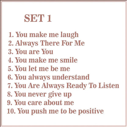 Skorter | "Reasons why you are my friend" Friendship gift