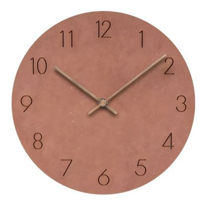 Skorter | Large Wooden Wall Clock – Minimalist Design with Silent Movement