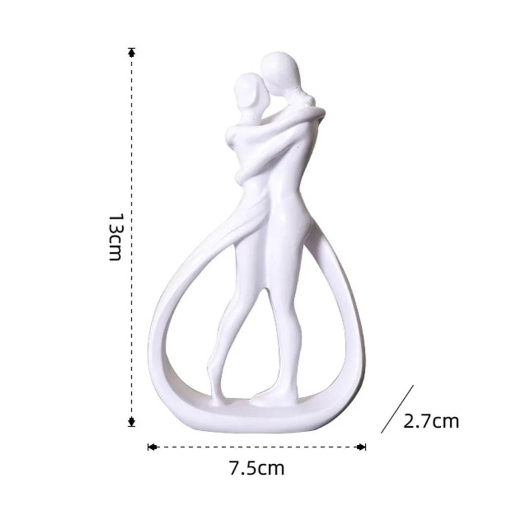 Skorter | Embrace Resin Couple Sculpture