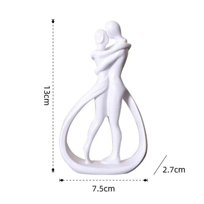 Skorter | Embrace Resin Couple Sculpture