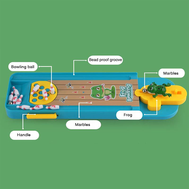 Skorter | Desktop Frog Bowling Toy