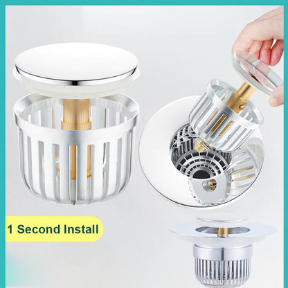 skorter | Double-walled stainless steel filter plug