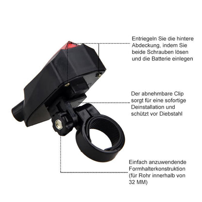 Skorter | Bicycle Laser Projection Taillight