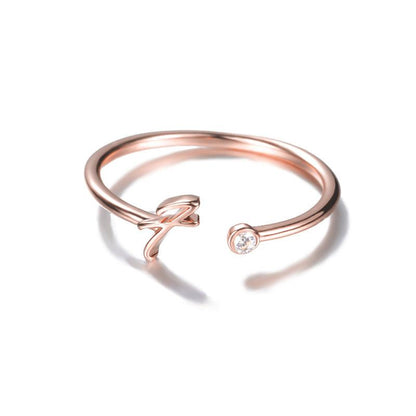 Skorter | Stainless Steel A-Z 26 Letters Rings