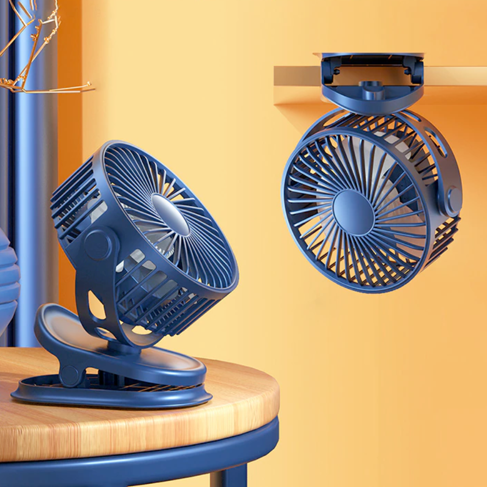 Skorter | 3 Speed Fan With Clip and Hook
