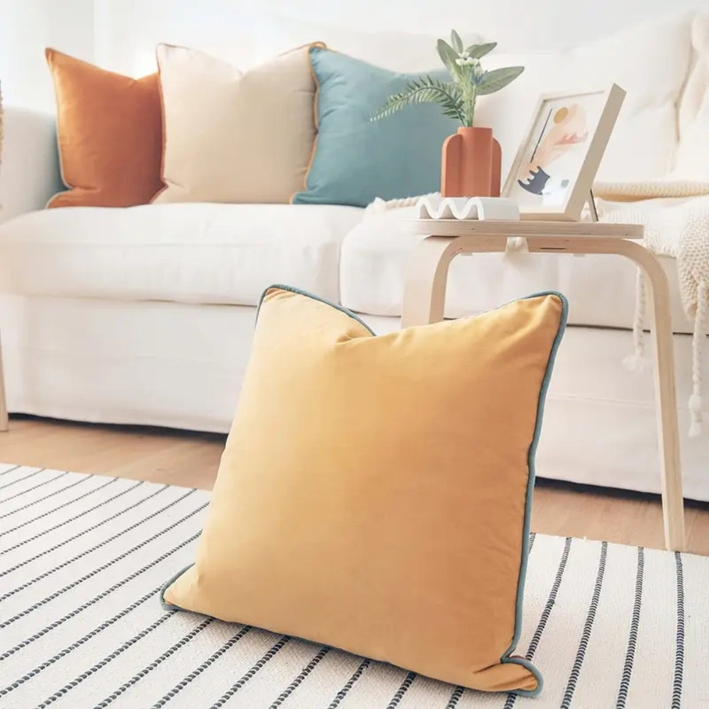 Skorter | Ember Soft Two-Tone Cushion Covers