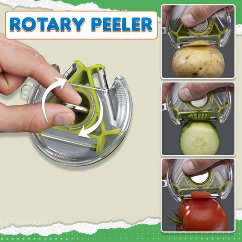 Skorter | 3 in 1 Stainless Steel Peeler