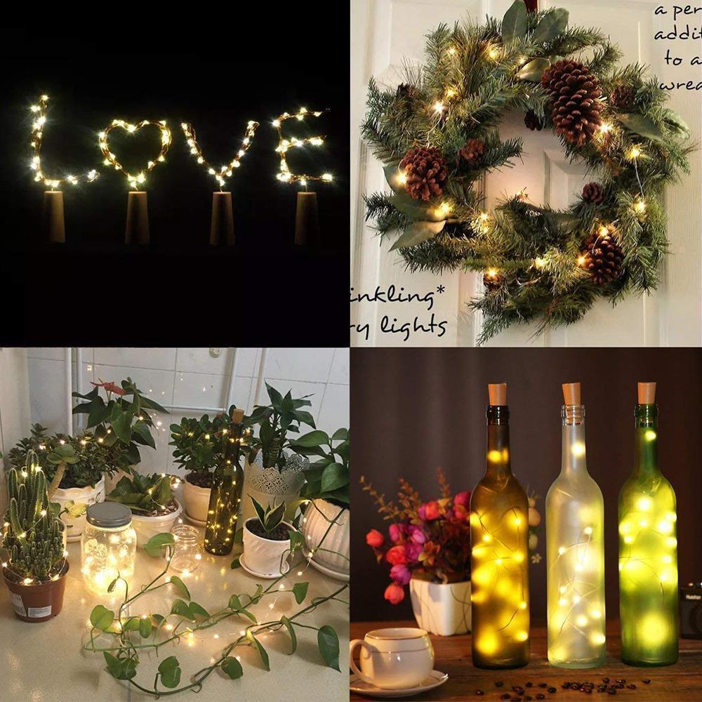 skorter | LED bottle light cork night light DIY decor