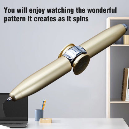 Skorter | Fidget Spinner Pen with LED Light