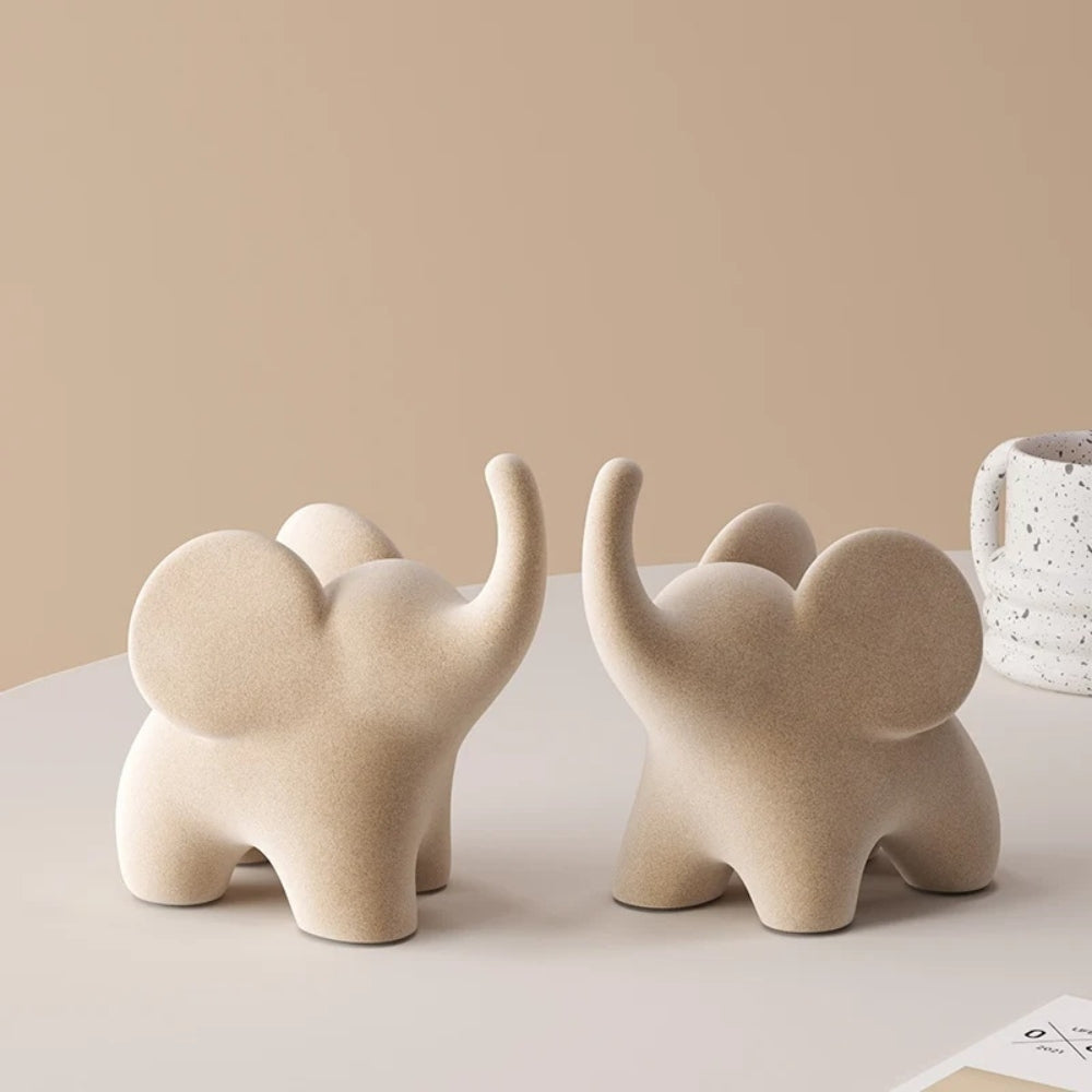 Skorter | Eclectic Elephant Resin Figurines