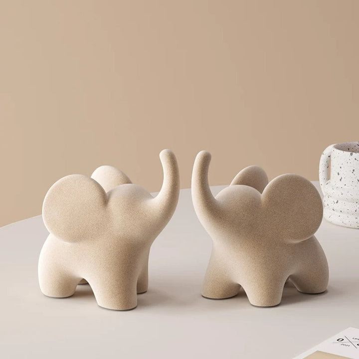 Skorter | Eclectic Elephant Resin Figurines