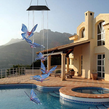 Skorter | Solar-powered butterfly lights