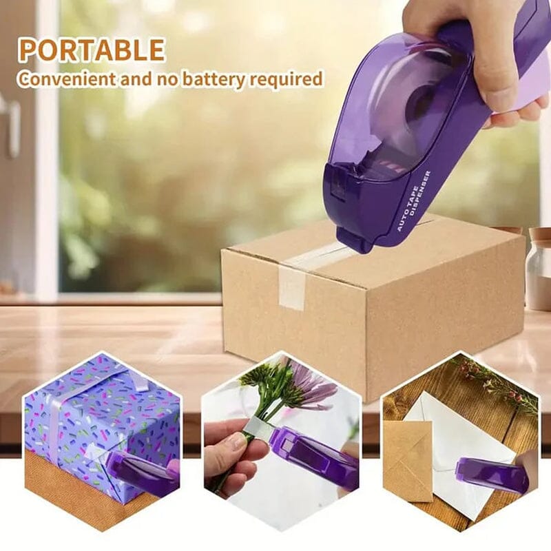 skorter | Automatic Tape Dispenser, All-In-One Hand Tape Cutter