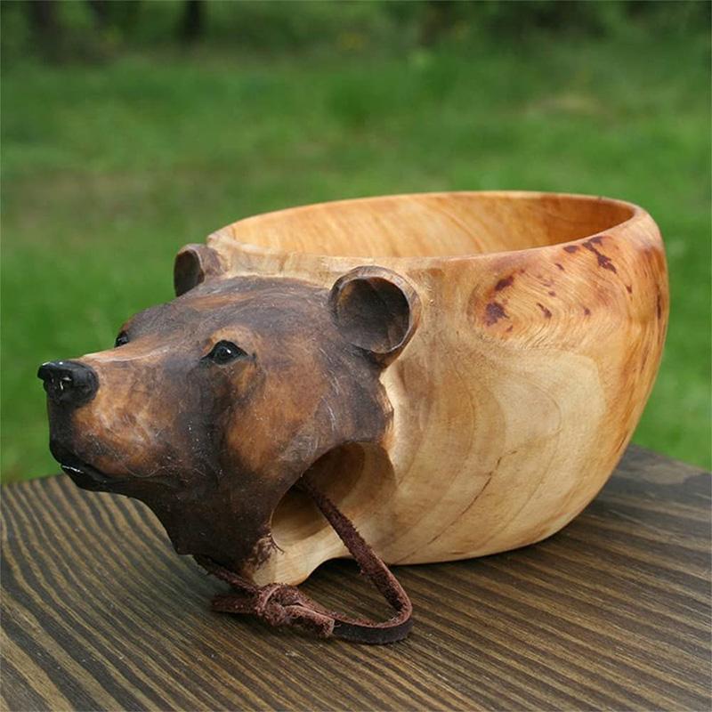 Skorter | Animal Outdoor Wooden Cup