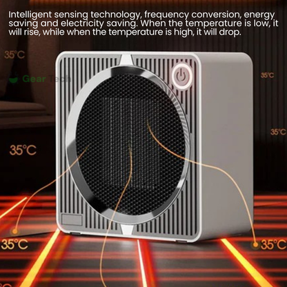Skorter | 500W Electric PTC Ceramic Heater | Rapid Heating, Energy Efficient & Safe for Indoor Use in Winter