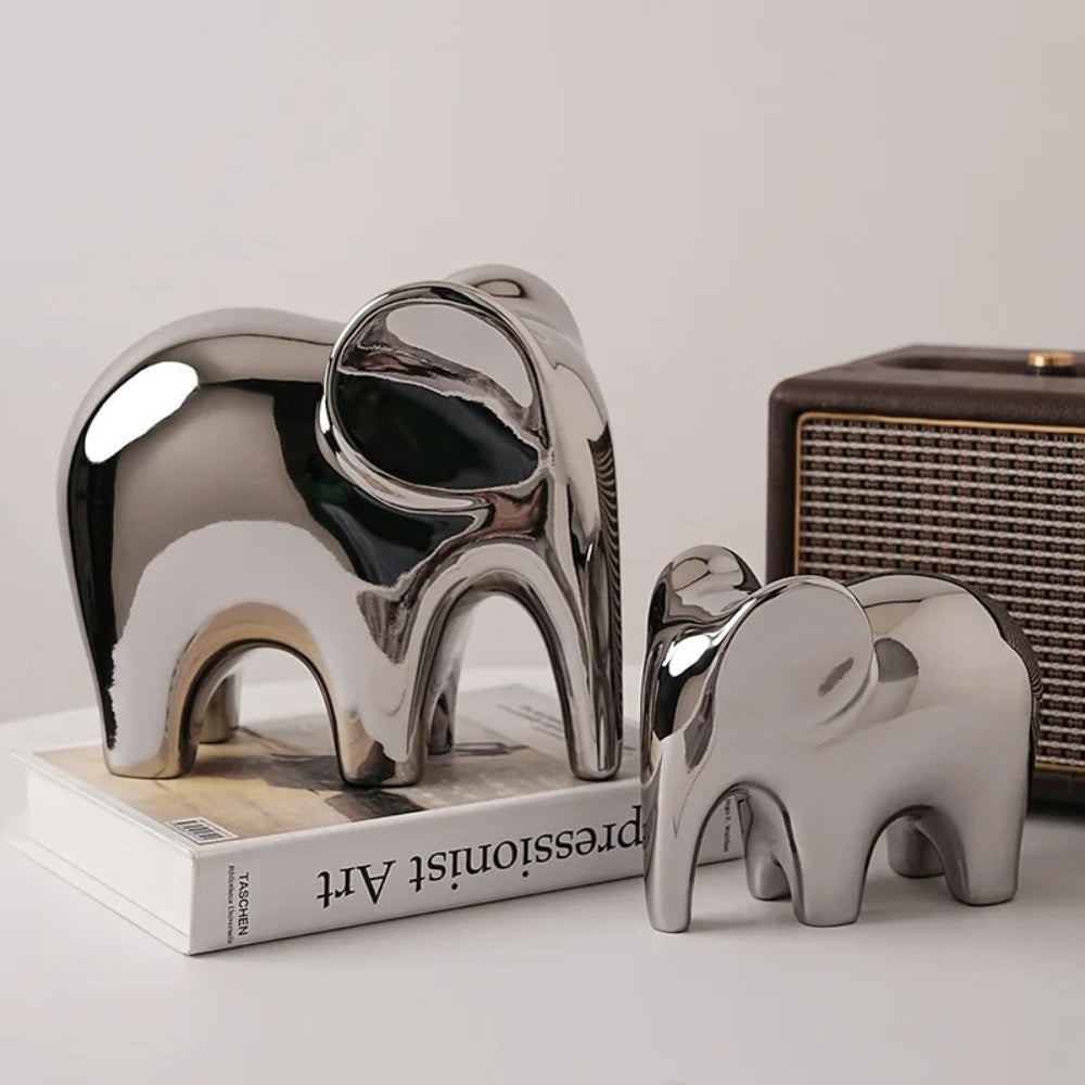 Skorter | Glossy Modern Elephant Figurine
