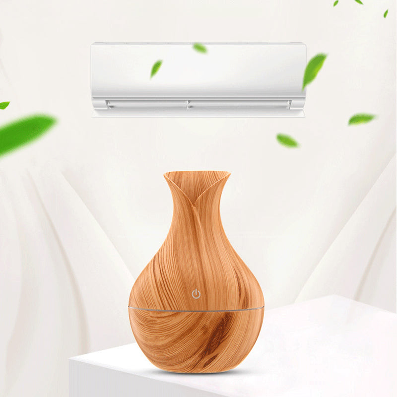 skorter | Household Wood Vase Air Humidifier