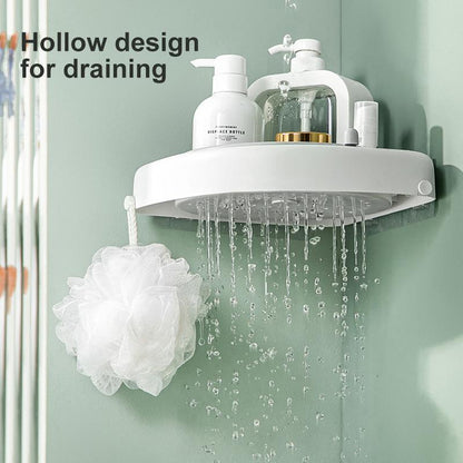 Skorter | Bathroom Corner Rotating Shelf