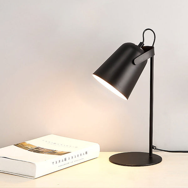 Skorter | Nordic Macaron Color Creative Iron Bucket Design Light Table Lamp