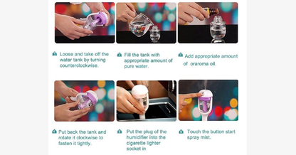 Skorter | Car Humidifier and Aroma Diffuser – Let your car smell good!