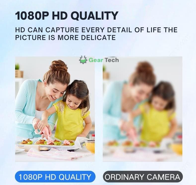 Skorter | 1080P Wireless WiFi Security Camera | Weather-Resistant, App-Controlled & Ideal for Indoor and Outdoor Surveillance | Small Closed Circuit Camera