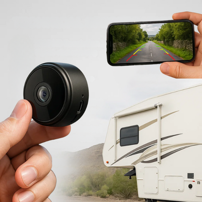 Skorter | HD Wireless Backup Camera for RVs, Trucks, and Trailers - Night Vision, Waterproof, Easy Installation