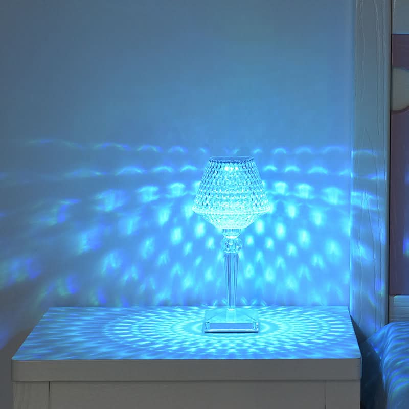 Skorter | Rechargeable Crystal Lampshade Touch LED Lamp