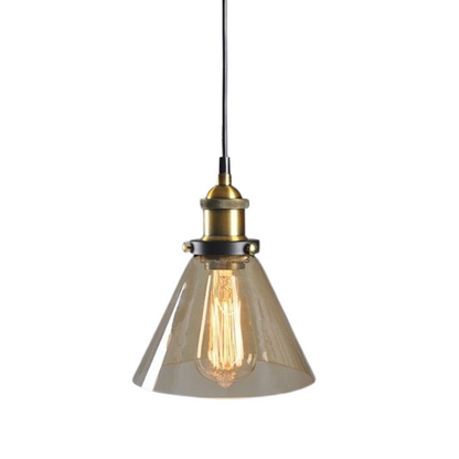 Skorter | GlassHaven – Elegant Industrial Pendant Lamp