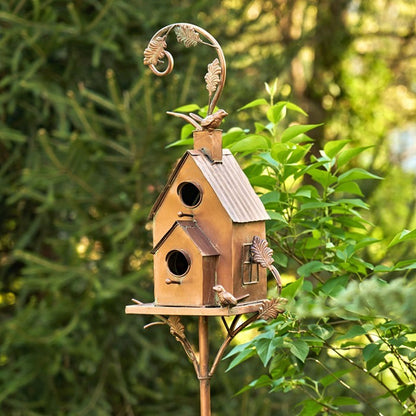 skorter | Birdhouse Garden Stake
