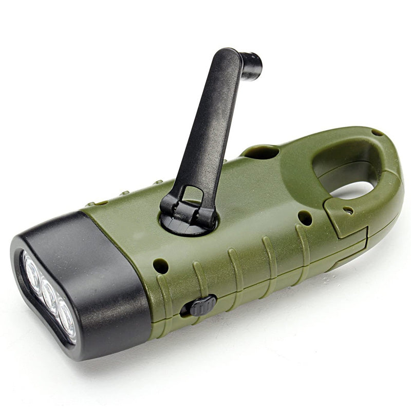 Skorter | Handcrank Solar-powered Flashlight