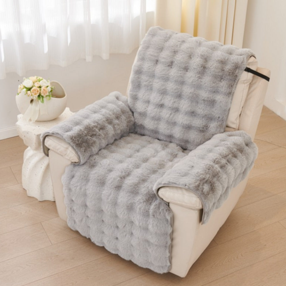 Skorter | Faux Fur Recliner Sofa Cover