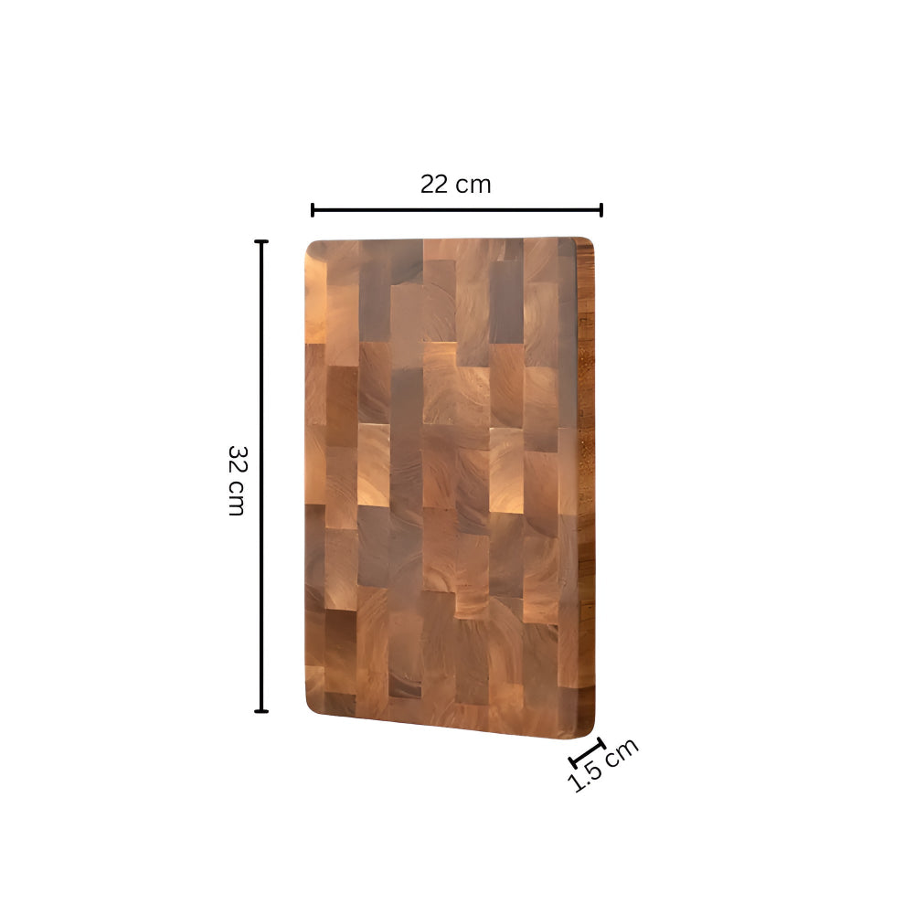 Skorter | Checkerboard Wooden Cutting Board