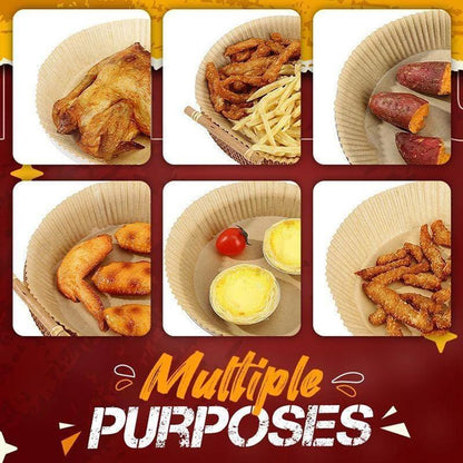 Skorter | Air Fryer Disposable Paper Liners (50 pieces)