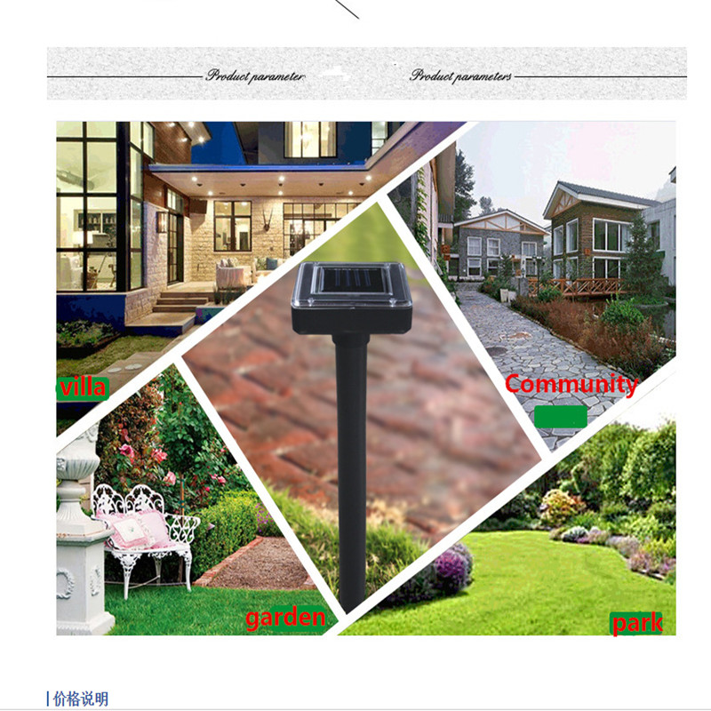 Skorter | Solar-powered snake and pest deterrent – Ultrasonic device for the garden