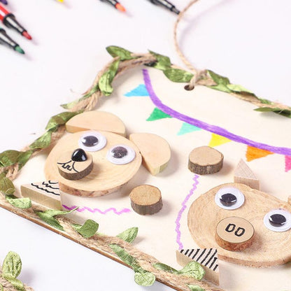 Skorter | Creative DIY Tree Trunk Painting Decoration