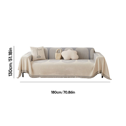 skorter | Dubbelsidig Chenille sofföverdrag