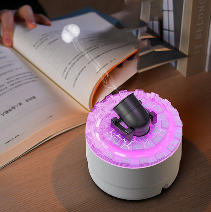 Skorter | Cannon Humidifier Aroma Diffuser Water Mist Night Light Lava Perfect Gift